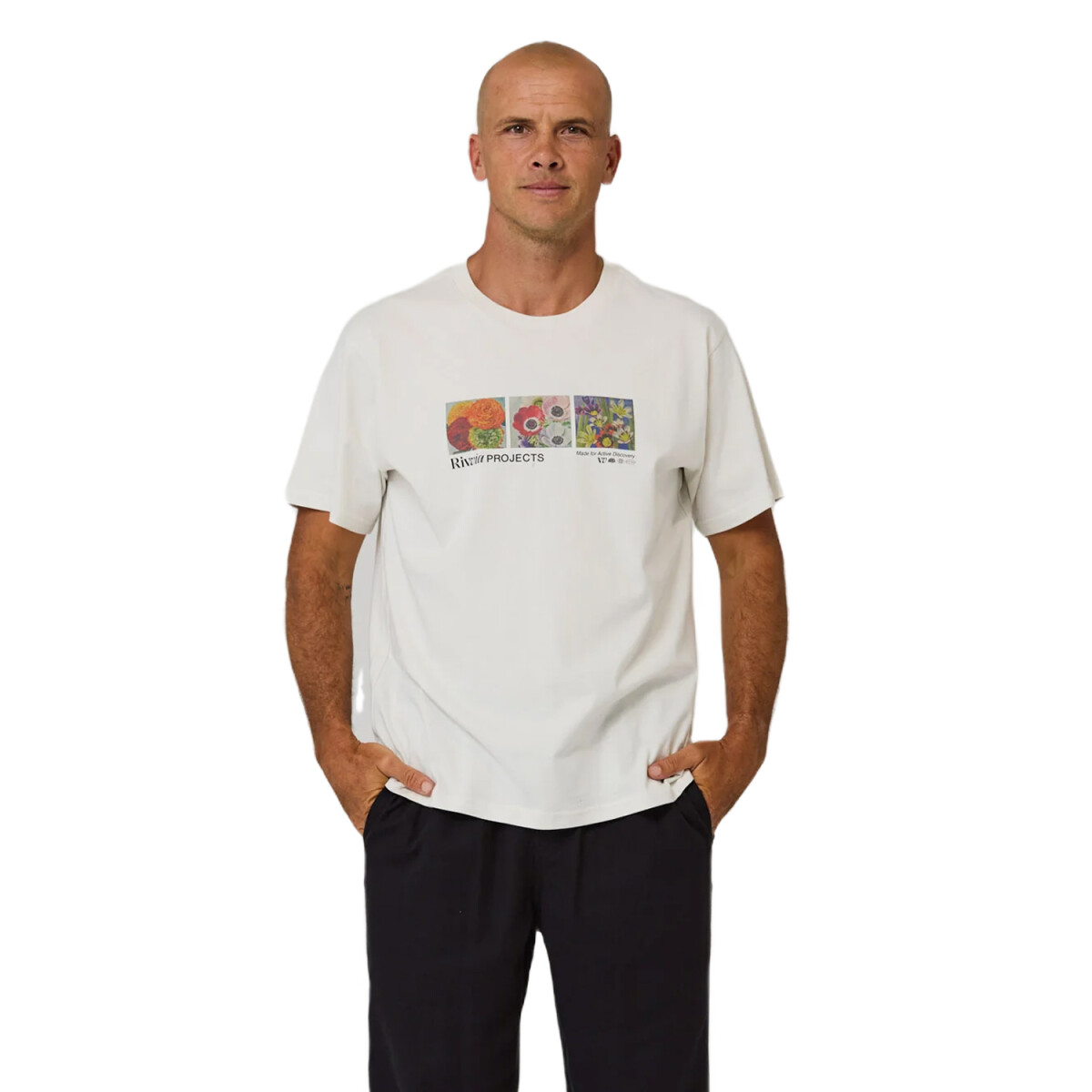 Remera Rivvia Decorative - Blanco 