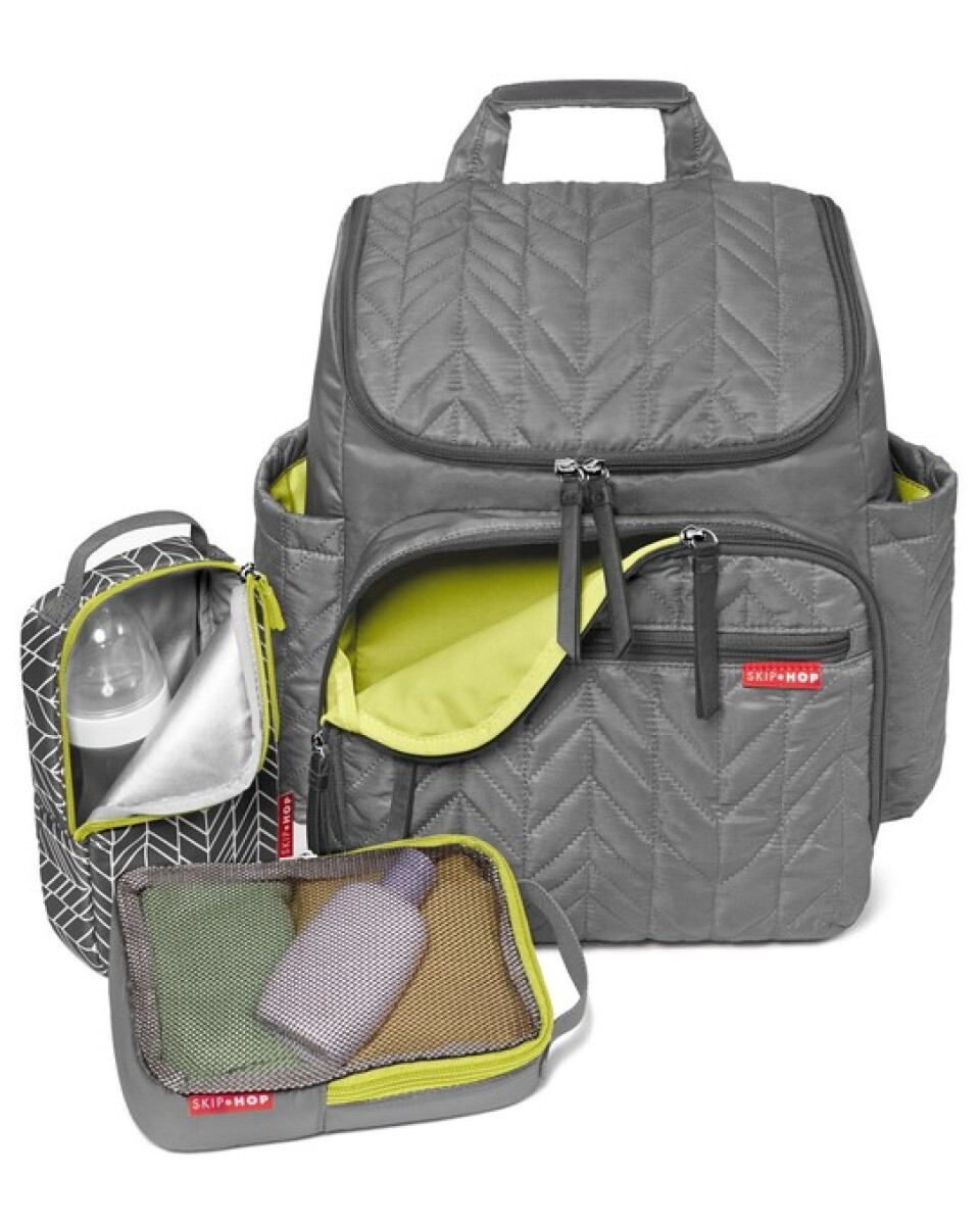 Mochila maternal Forma SKIP HOP - gris 