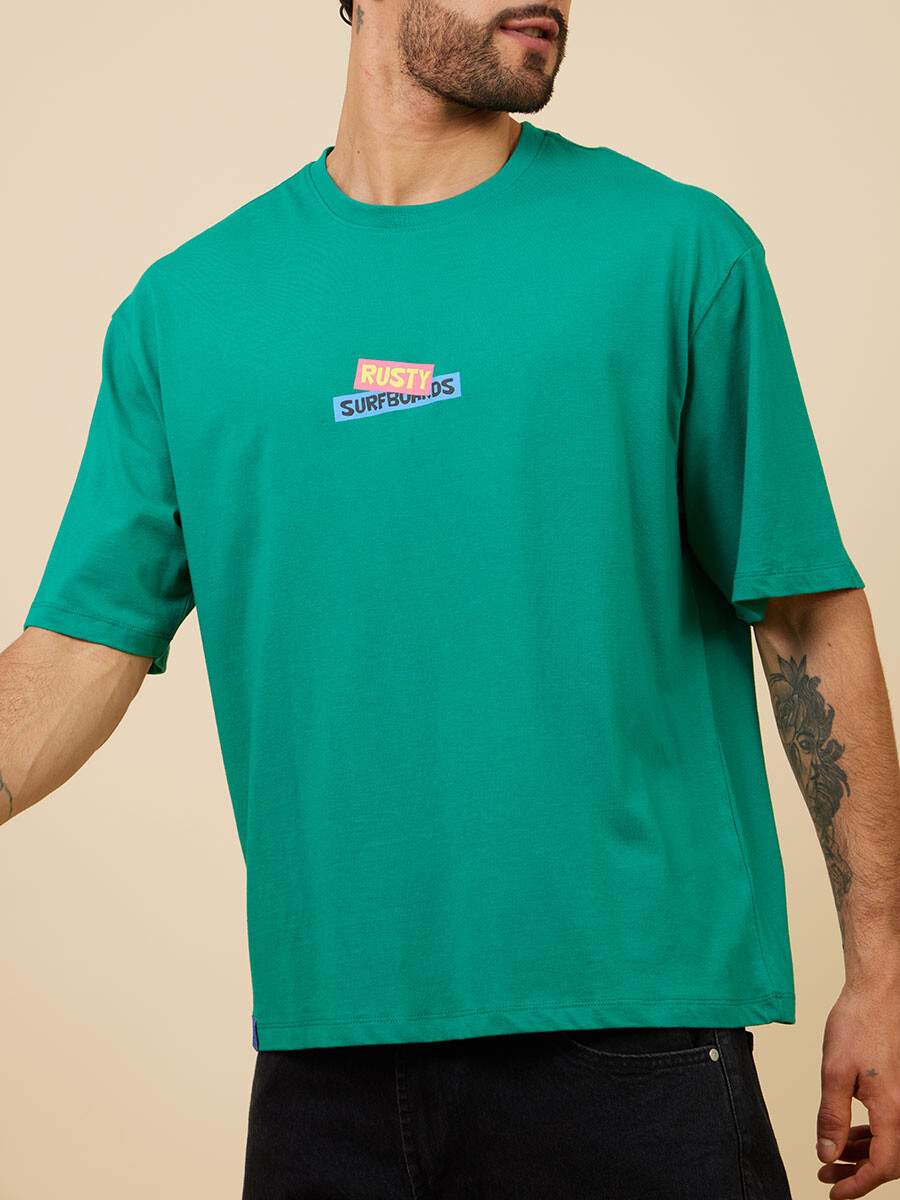 T-SHIRT TADAL RUSTY - Esmeralda 