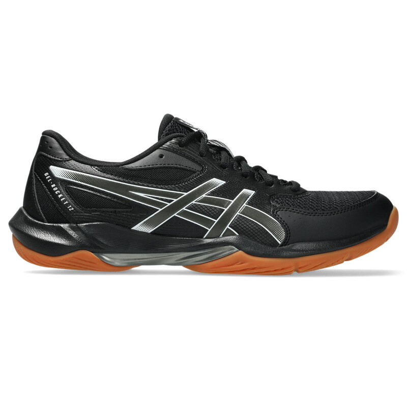 Zapatillas Voley Gel-Rocket 12 Hombre Black/gunmetal