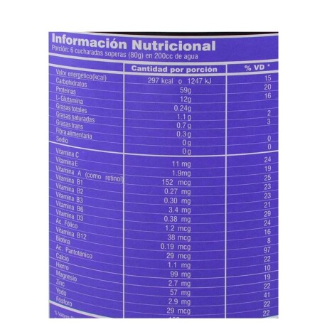 Mass 3000 1.2 kg SYLAB Sabor Frutilla