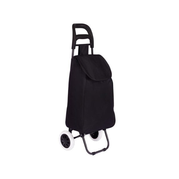 CARRO DE COMPRAS NEGRO 36.5X28.5X9.6 CM. NEGRO