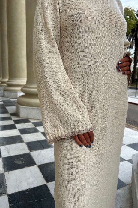 Vestido Taviju Beige