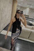 Falda Isael AZUL