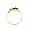 Anillo Trilogy-Oro 18k-Piedra Zafiro y Zirconia-AN9507 conpiedra