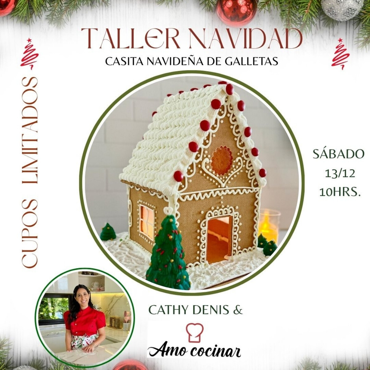 Taller Navideño con Cathy Denis 