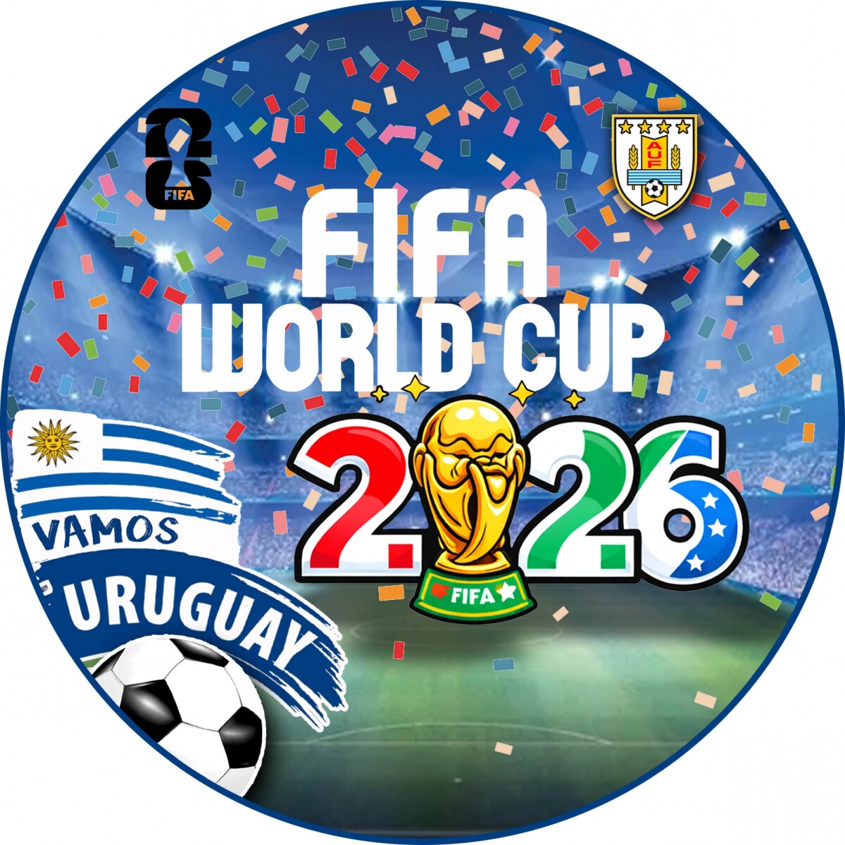 Láminas Mundial - Estadio - Red 