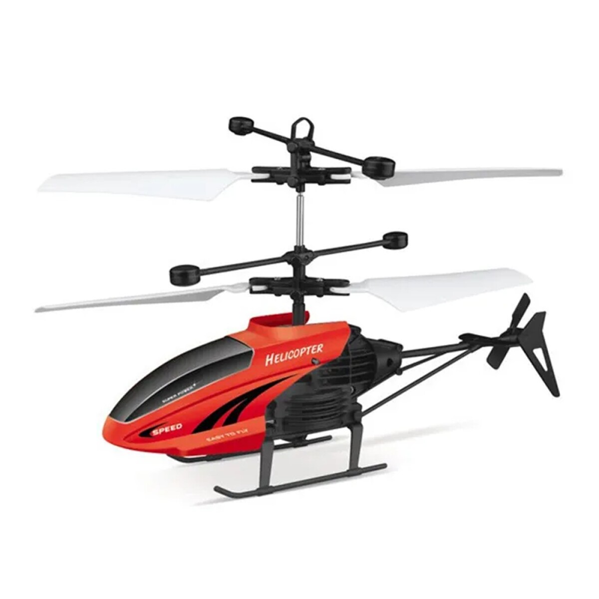 Helicóptero a Control Remoto Sky King F-350 Juguete p/ Niños - Rojo 