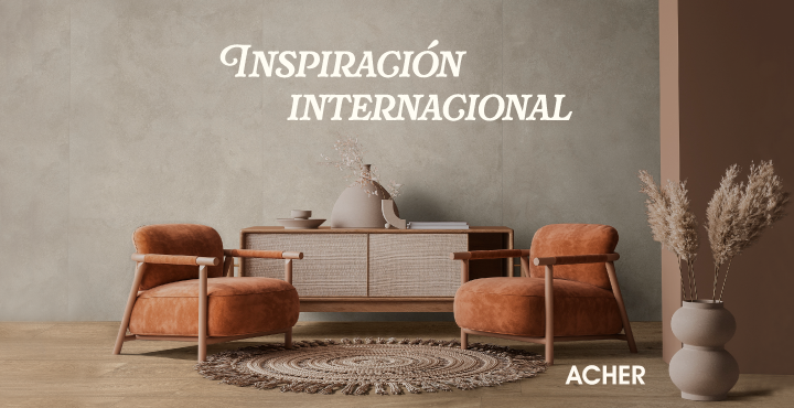 Inspiración internacional: qué estamos viendo en diseño este año