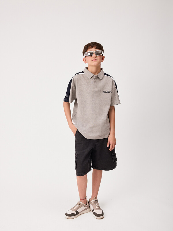 POLO PUNTA TEEN RUSTY Gris