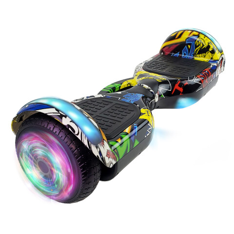 Skate Eléctrico Hoverboard 6.5" SKATE 6.5 PL DISEÇ?O 45 CALAVERA 2