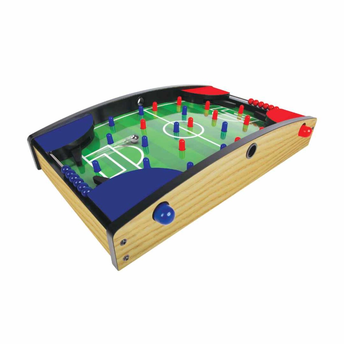 Juego De Mesa Futbolito Pinball 40 Cm Universo Binario - VERDE 
