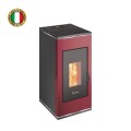 CALEFACTOR A PELLET 9 KW SOFIA - TERMOVANA + KIT DE CAÑOS DE PARED - ORIGEN ITALIANO CALEFACTOR A PELLET 9 KW SOFIA - TERMOVANA + KIT DE CAÑOS DE PARED - ORIGEN ITALIANO