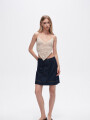 Falda Xelia Azul Indigo