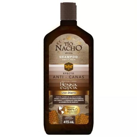 Tío Nacho Shampoo Anti Canas 415ml – Cabello Más Joven y Natural Tío Nacho Shampoo Anti Canas 415ml – Cabello Más Joven y Natural