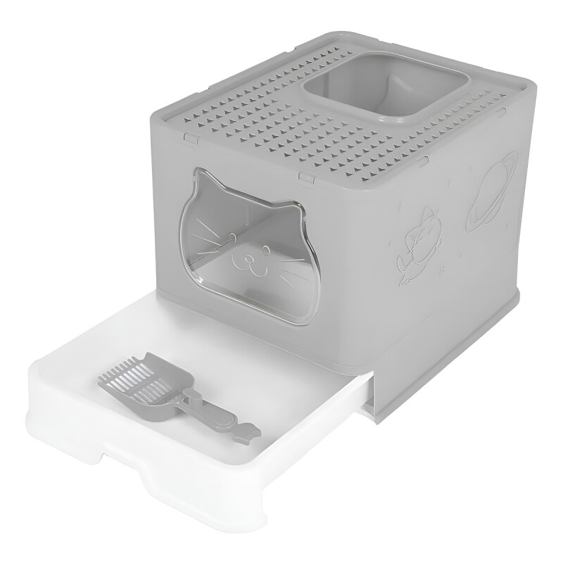 BAÑO CERRADO SANITARIO GATO BANDEJA EXTRAIBLE Y PALA BAÑO CERRADO SANITARIO GATO BANDEJA EXTRAIBLE Y PALA