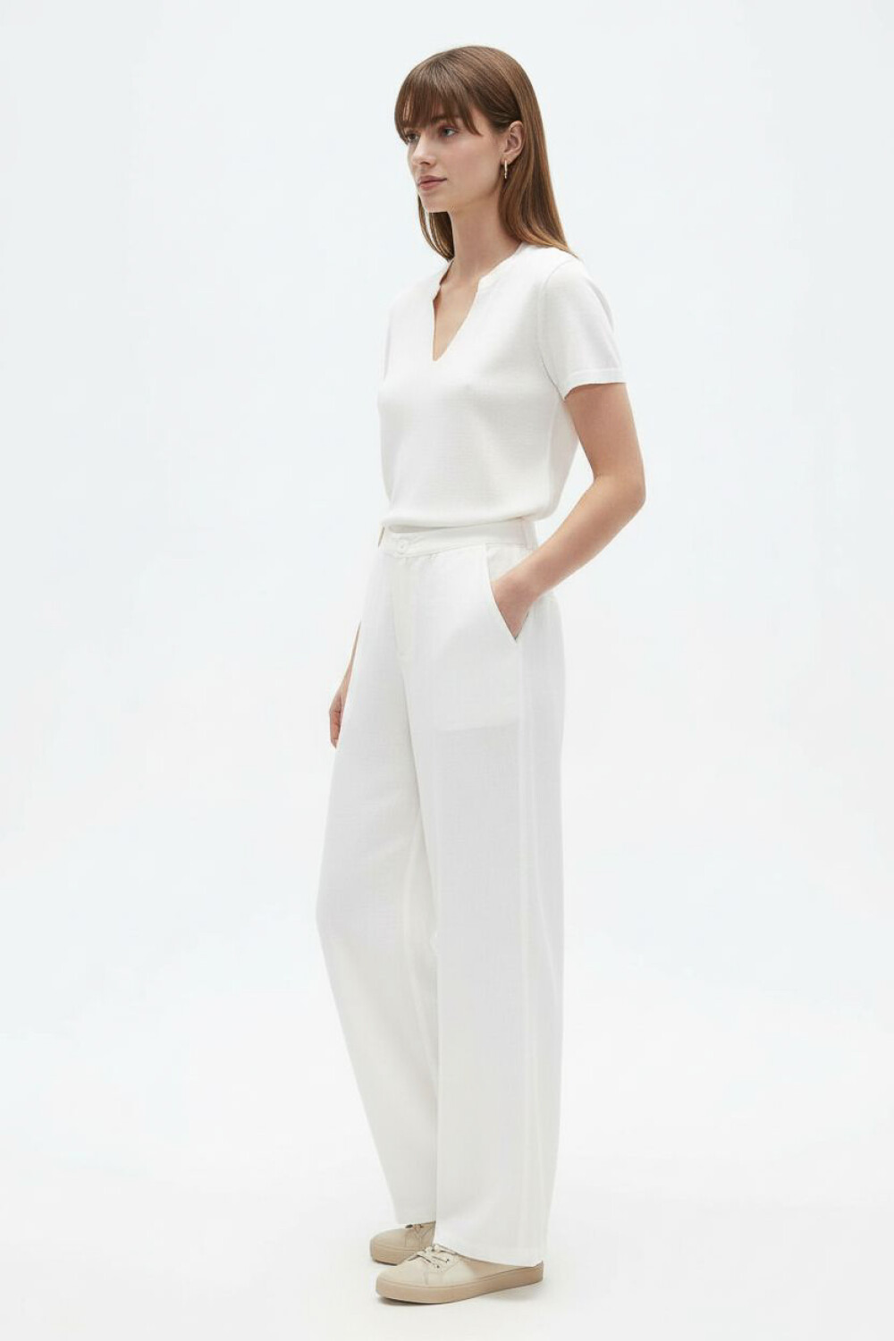 Pantalon Ispane Marfil / Off White