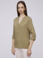 Blusa Yura Verde Oliva Claro