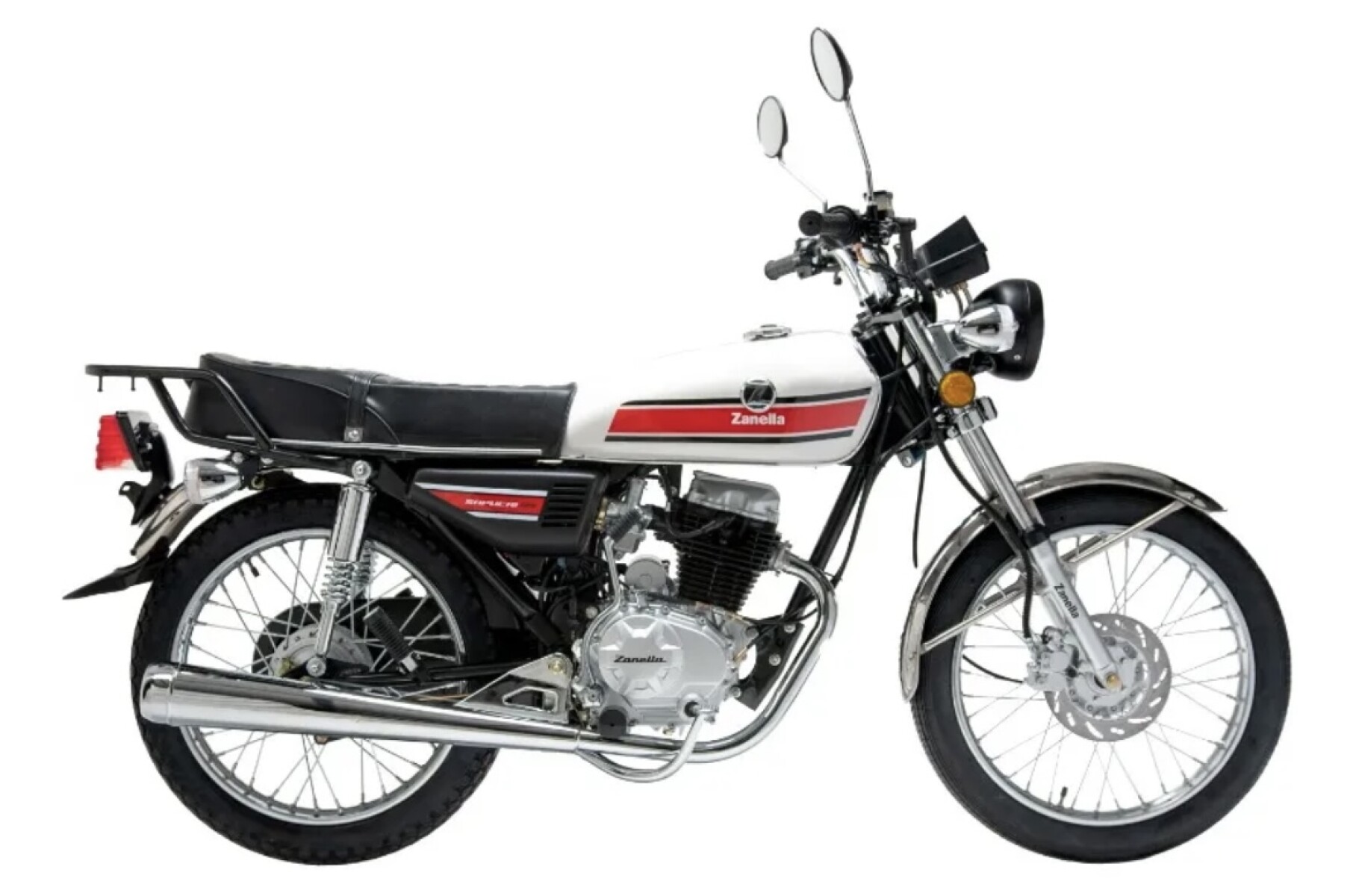 ZANELLA SAPUCAI 125 - BLANCO 