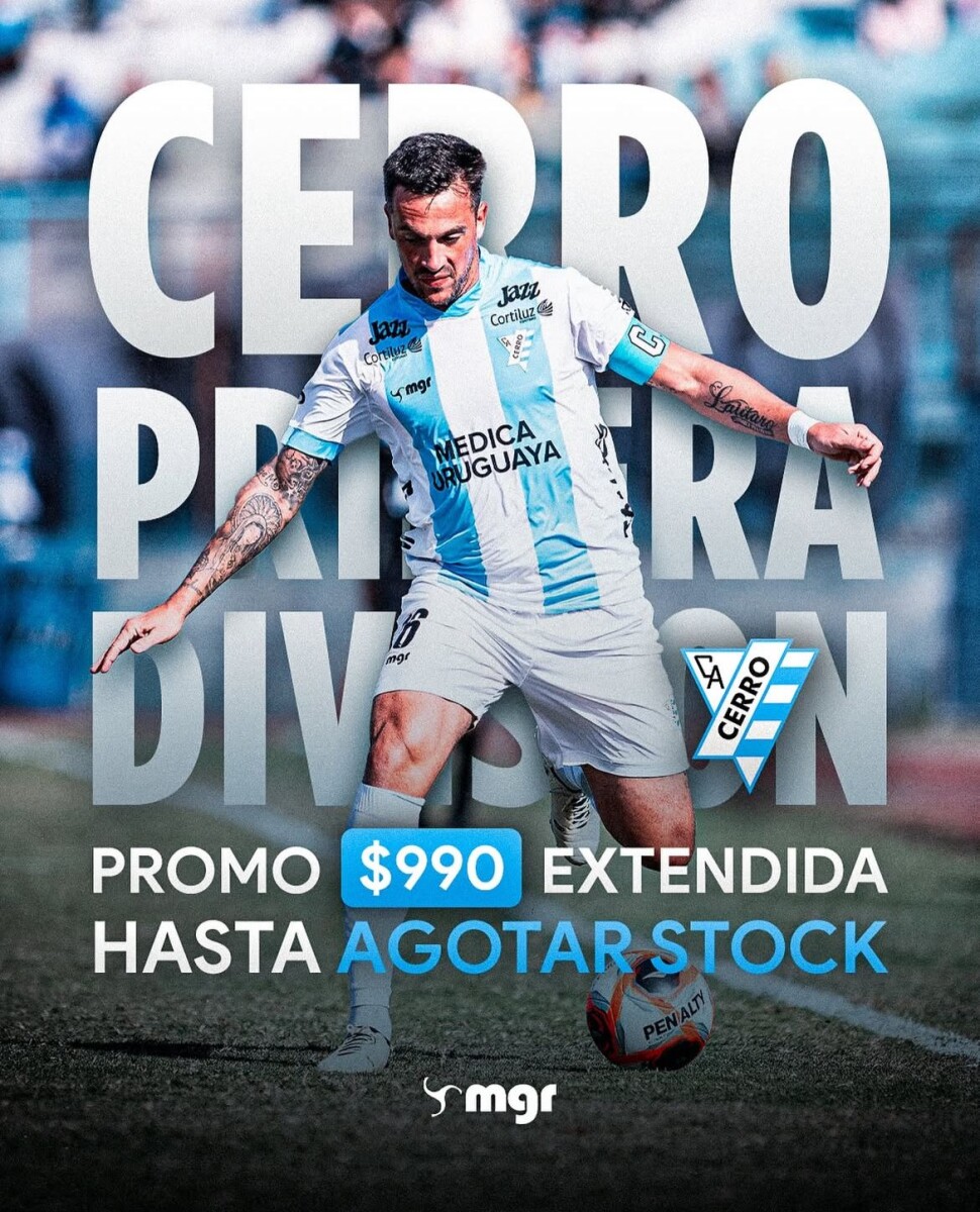 PROMO Camiseta Cerro Apertura 2025 
