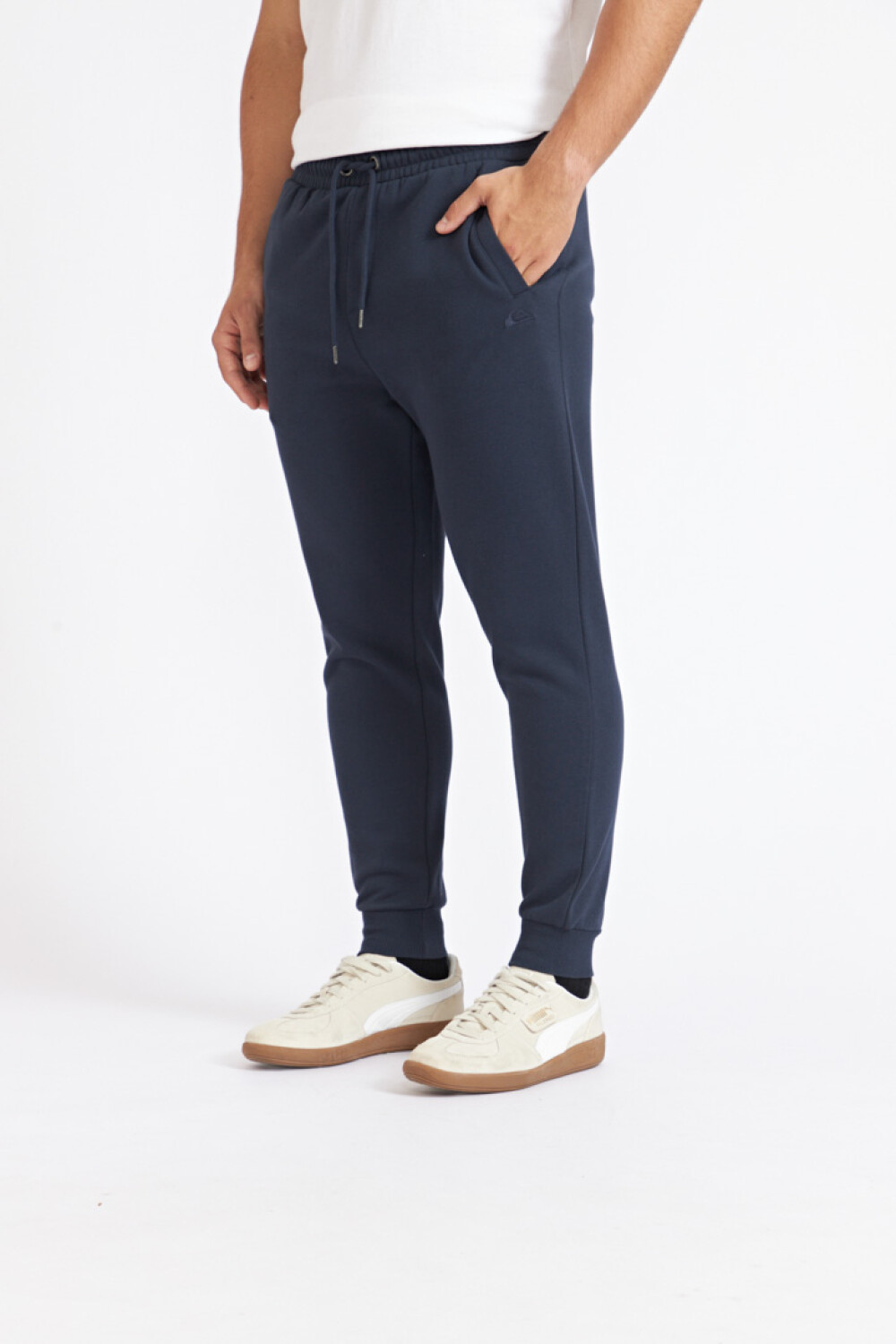 Quiksilver Pantalón con puño Hombre - Marino Marino