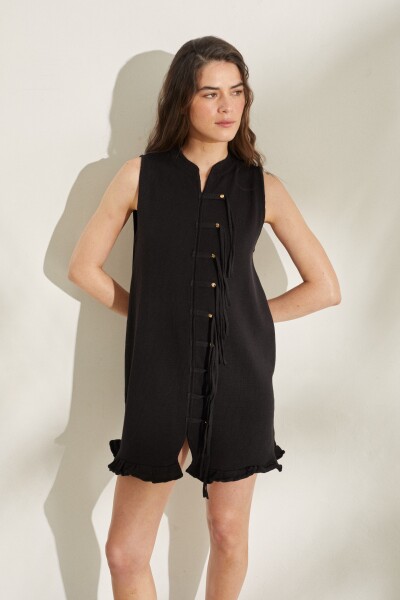 VESTIDO BROTE Negro