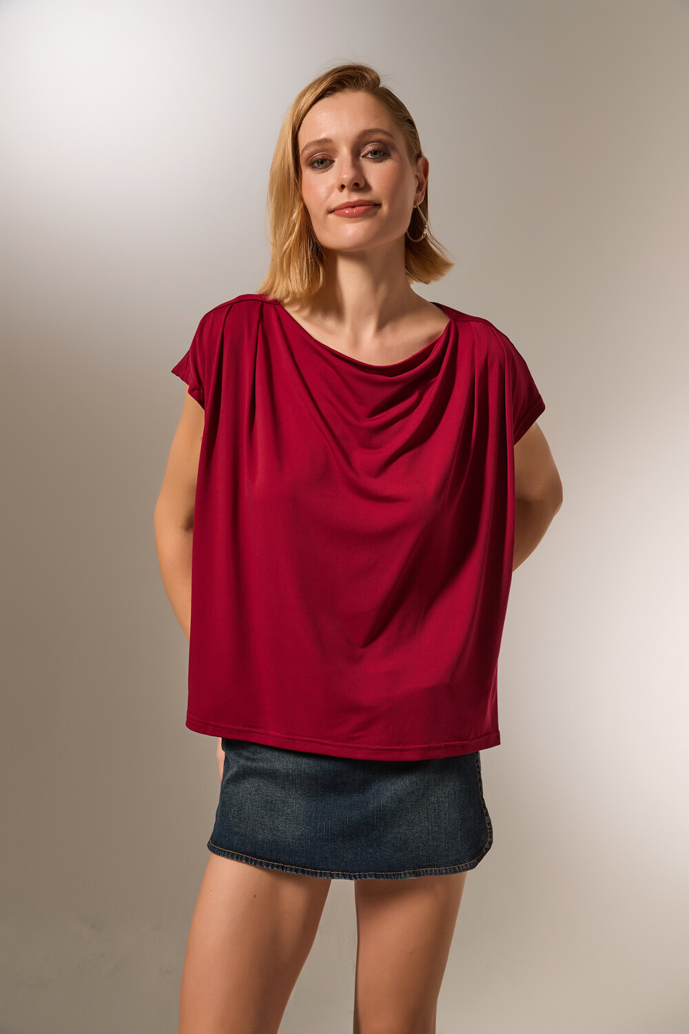 Remera Ostine Bordeaux
