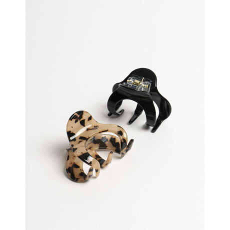 Set De 2 Broches Chicos Formato Pulpito Cobre