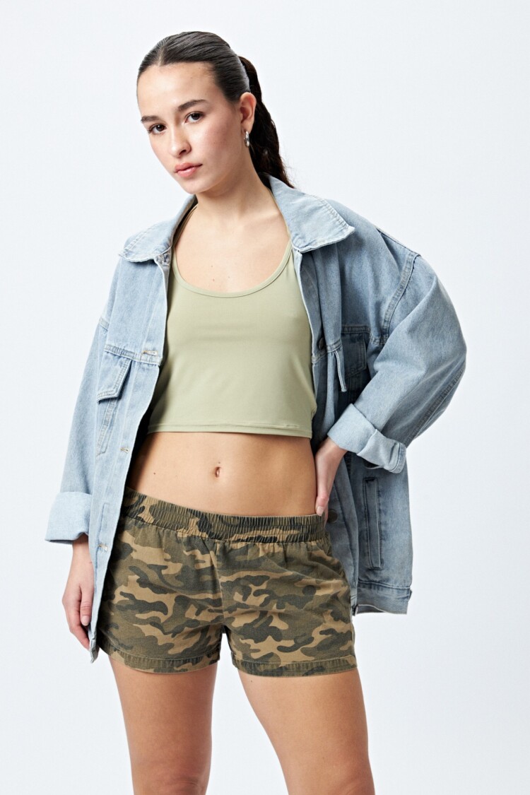 SHORT UMIRO Verde Militar