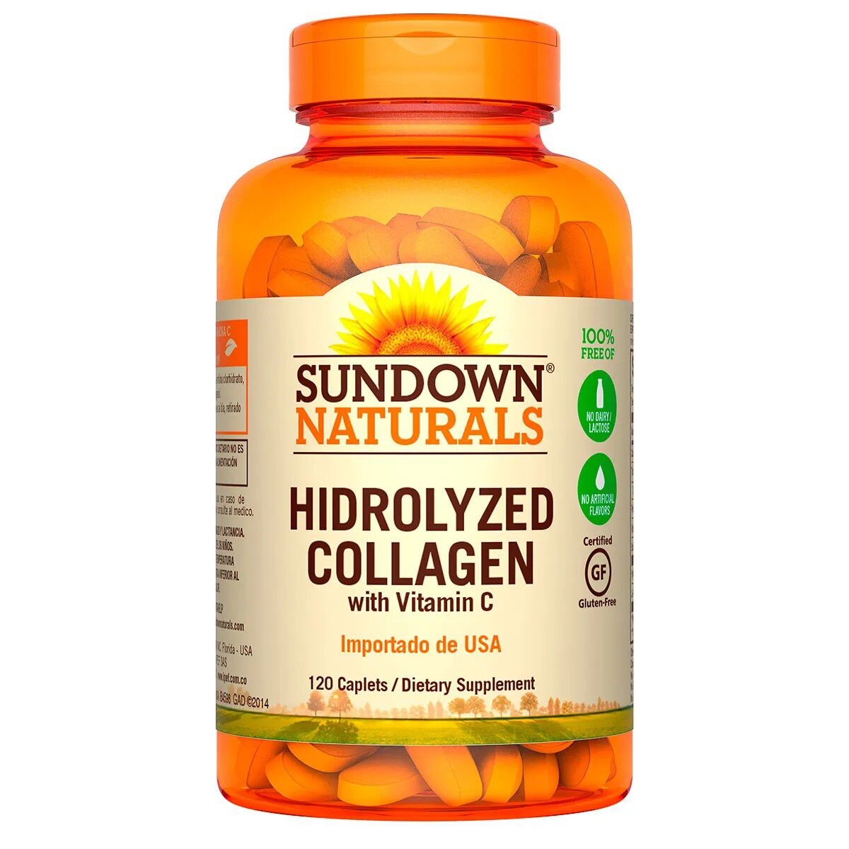HYDROLYZED COLLAGEN SUNDOWN FR. X 120 TA 
