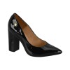 Zapato Vestir C/Taco Vizzano 34-39 Negro