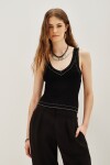 Musculosa Kaiki Dotts Negro