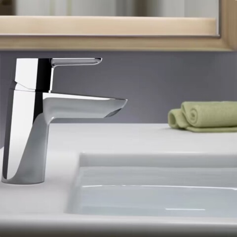 Grifería de lavatorio Monocomando bajo de mesada Puelo Cromado Grifería De Lavatorio Monocomando Bajo De Mesada Puelo Cromado