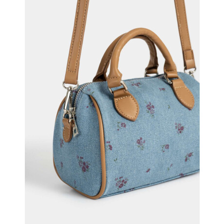 Cartera Bowling Azul Celeste