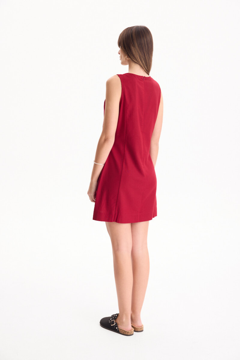 Vestido Santorini Bordeaux