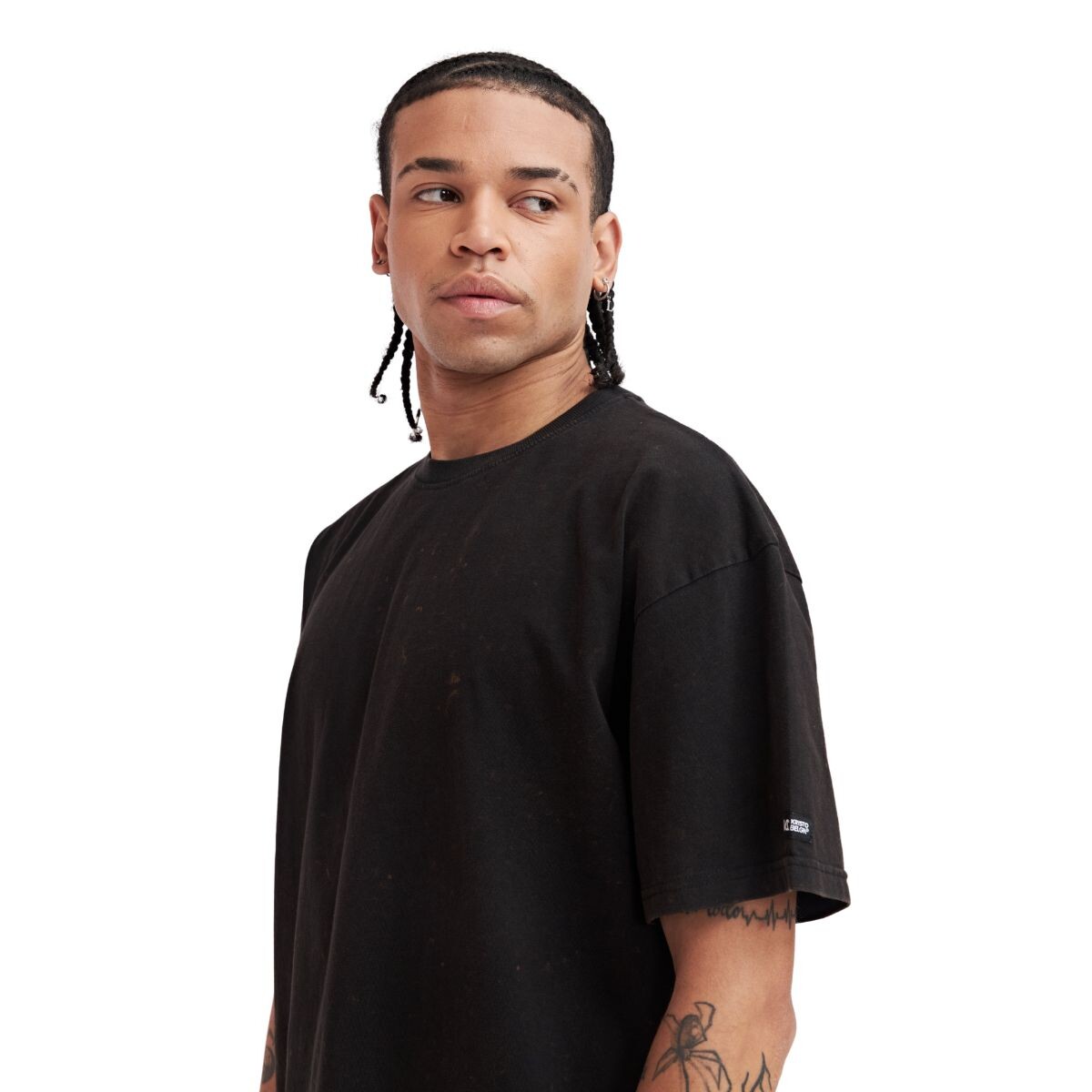 REMERA NAZARE XS-XL - NEGRO 