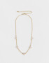 Collares Cortos Con strass Collar Corto Con Strass - Dorado