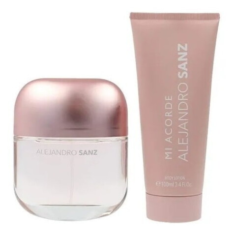 Set Mi Acorde Woman 80 Ml + Crema 100ml Alejandro Sanz Set Mi Acorde Woman 80 Ml + Crema 100ml Alejandro Sanz
