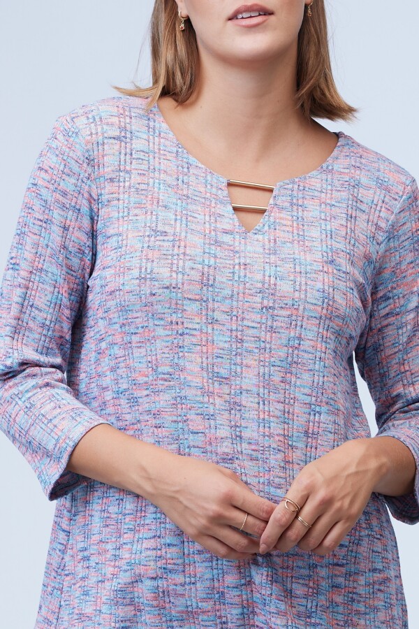 Blusa Asimetrica MULTI/ROSA