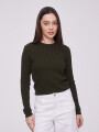 Sweater Barbi Verde Oliva Oscuro