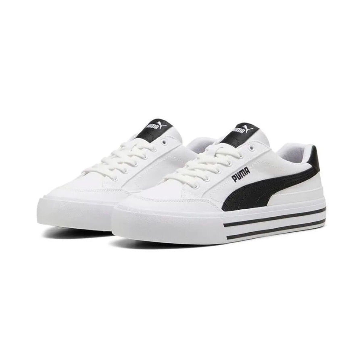 Championes Puma Court Classic Vulc de Hombre - 396353-02 - Blanco-negro 