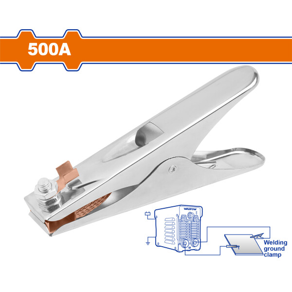 PINZA DE TIERRA 500A 205MM WADFOW WEH9A05 PINZA DE TIERRA 500A 205MM WADFOW WEH9A05