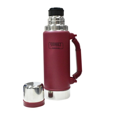 Termo Acero Comet 1.25lts 3 Años Grantia Bordó