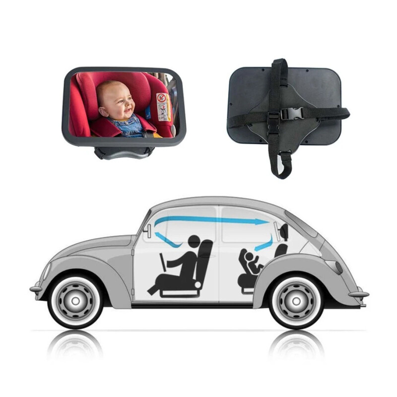 Espejo deluxe con luz y control Bebesit Espejo deluxe con luz y control Bebesit