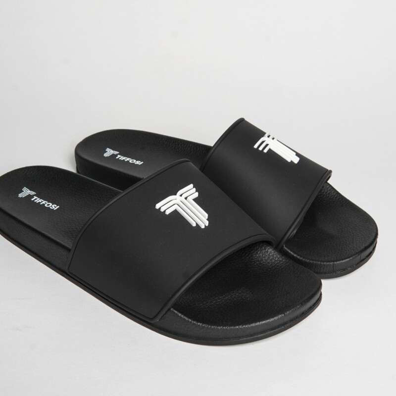 Chanclas Tiffosi Slide de Hombre Negro