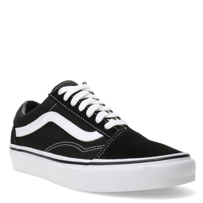 Championes Unisex VANS Old Skool Negro - Blanco