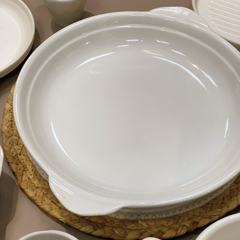 FUENTE C/ASAS PORCELANA 17.5x15x2.5CM BLANCO FUENTE C/ASAS PORCELANA 17.5x15x2.5CM BLANCO