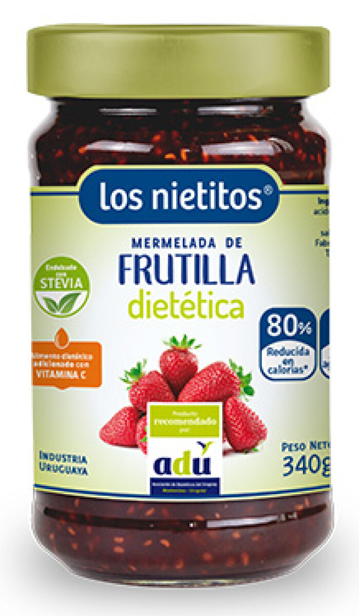 MERMELADA LOS NIETITOS DIET FCO 340G FRUTILLA 