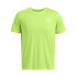 UA LAUNCH SHORTSLEEVE-YLW GRN-304