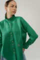 Camisa Ota Linen Verde